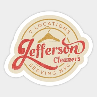 The Jeffersons Cleaners Sticker